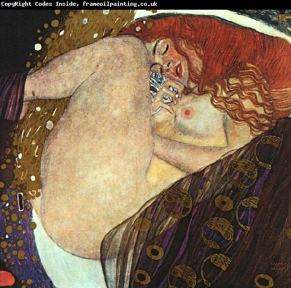 Gustav Klimt Danae